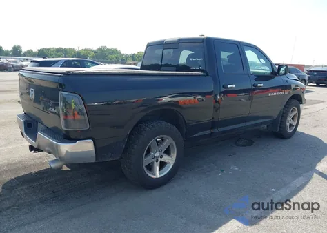 2012 Ram 1500 Slt из США, поврежденный, VIN 1C6RD7GT2CS327181